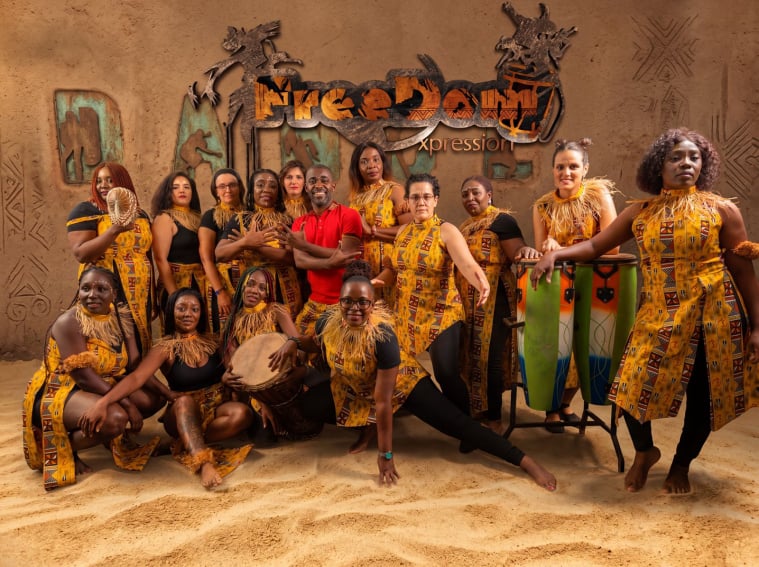 Danse africaine en percussion